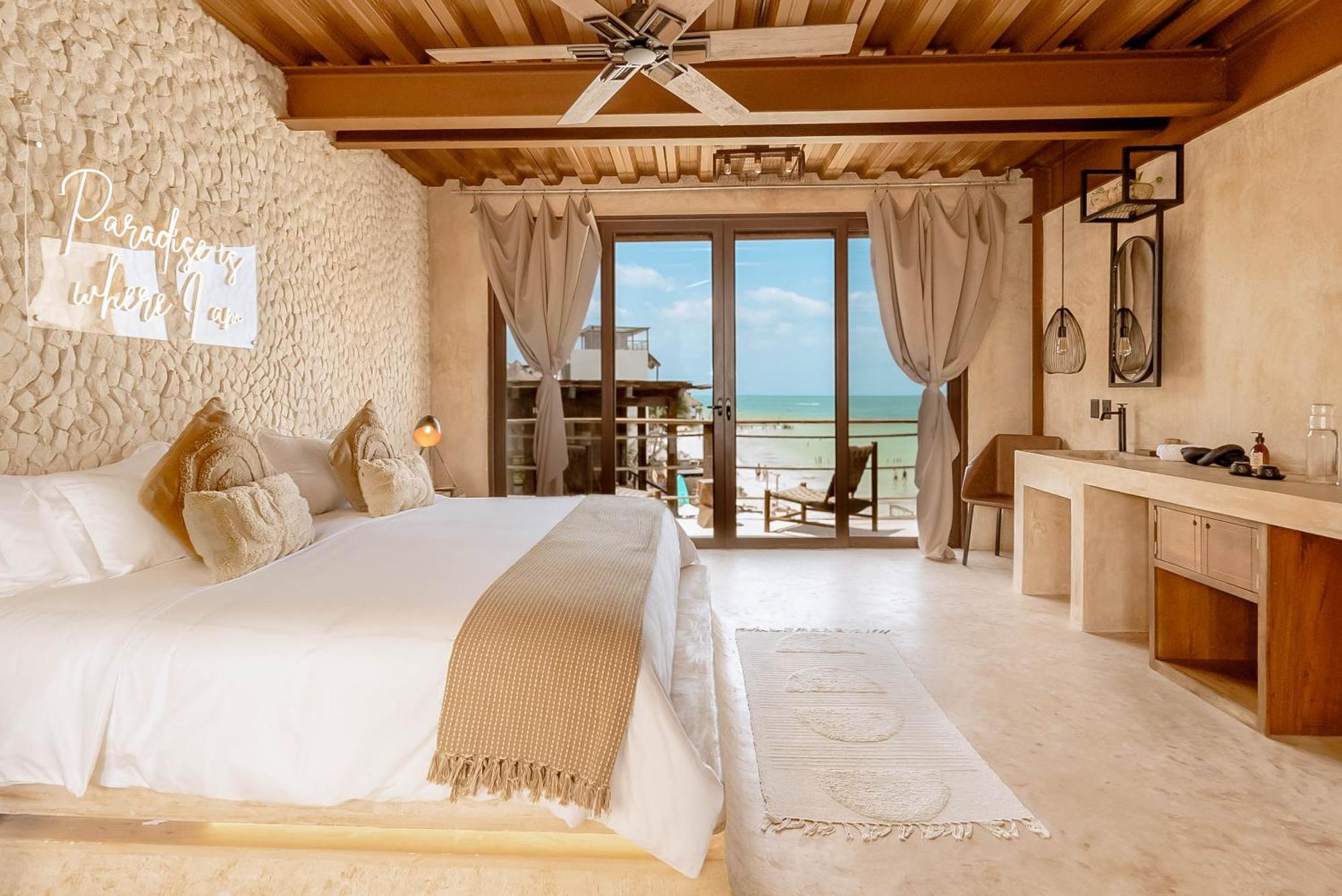 Awa Holbox Hotel Boutique - Beach Front ภายนอก รูปภาพ