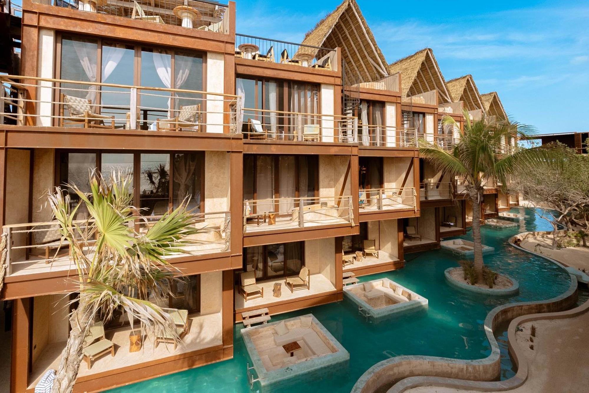 Awa Holbox Hotel Boutique - Beach Front ภายนอก รูปภาพ