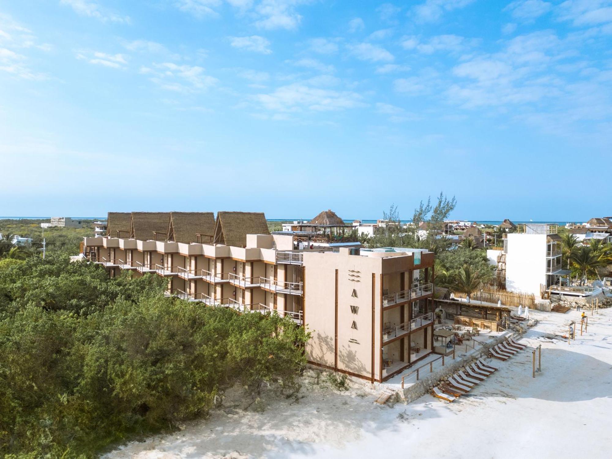 Awa Holbox Hotel Boutique - Beach Front ภายนอก รูปภาพ