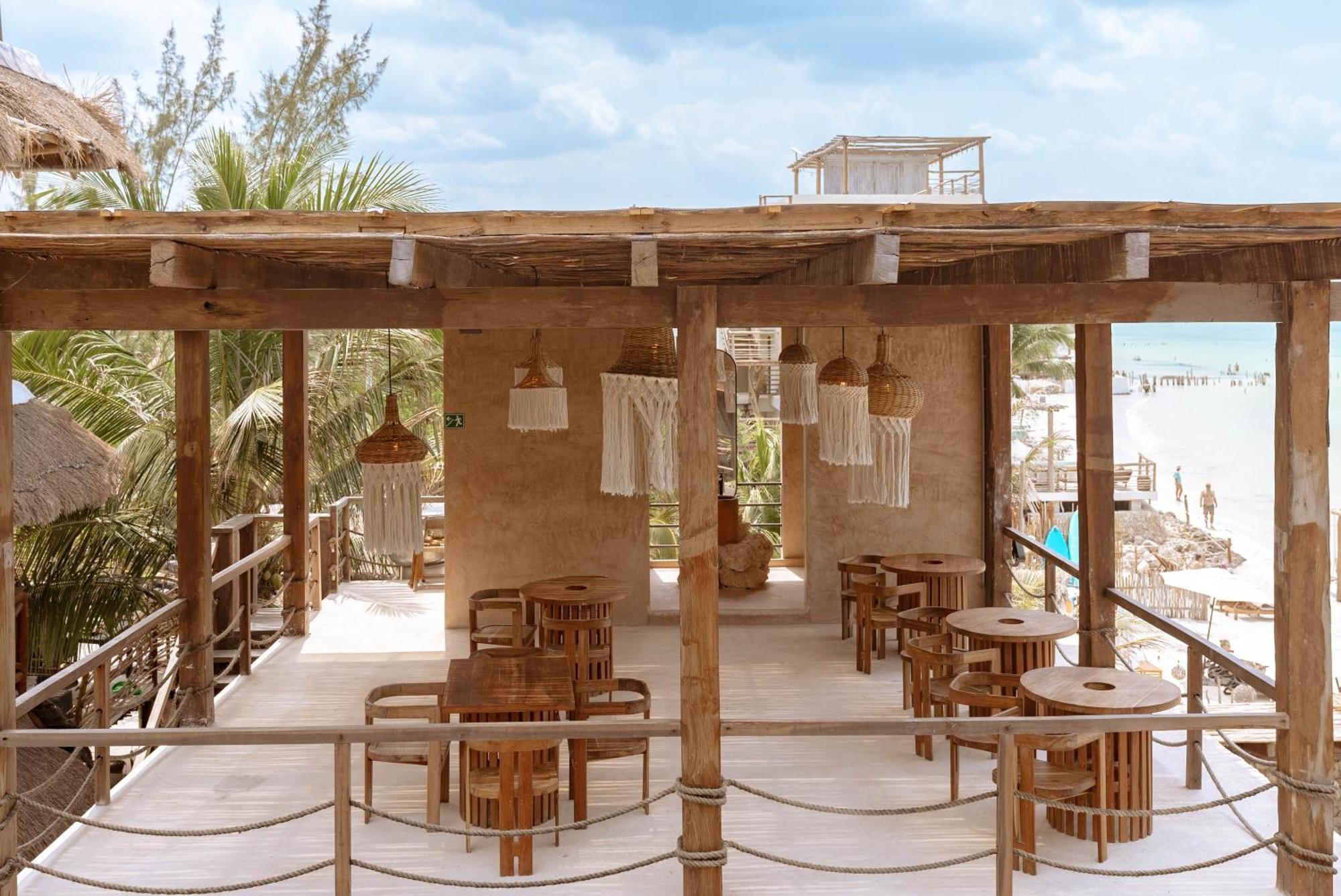 Awa Holbox Hotel Boutique - Beach Front ภายนอก รูปภาพ