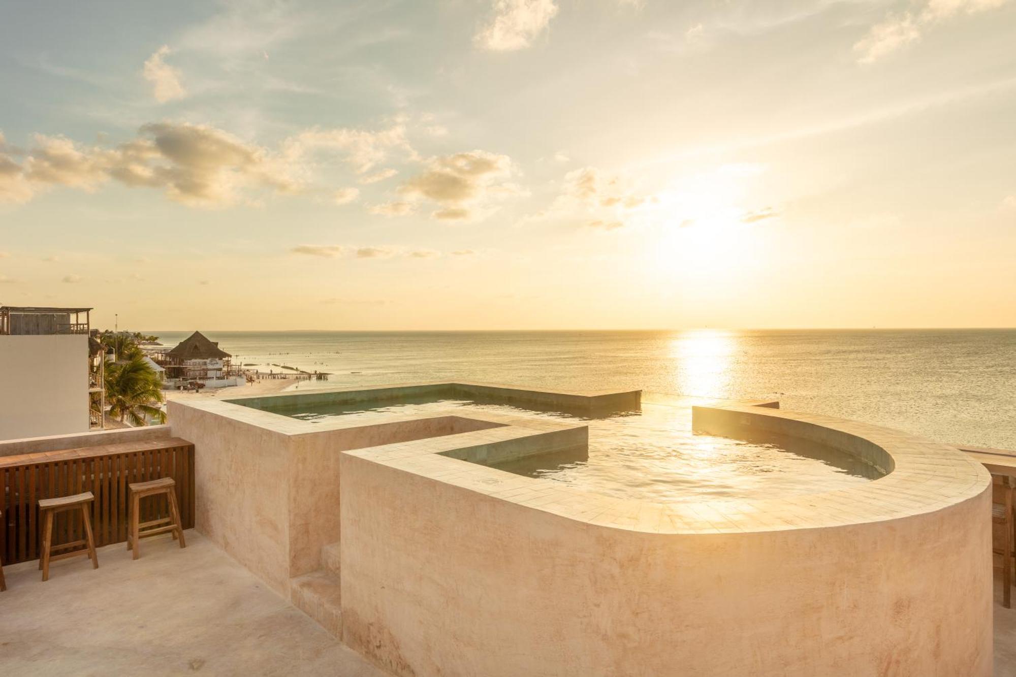 Awa Holbox Hotel Boutique - Beach Front ภายนอก รูปภาพ